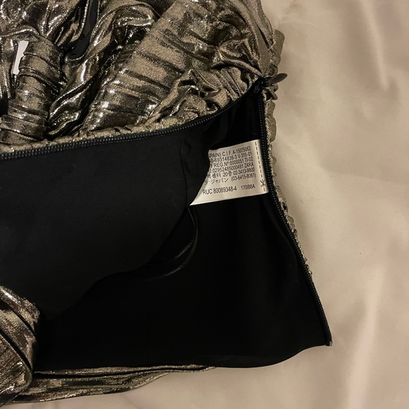 Zara asymmetrical metallic top - Picture 9 of 11